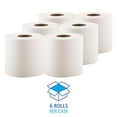 thumbnail image 3 of Boardwalk Center-Pull Hand Towels, 2-Ply, Perforated, 7 7/8" x 10", White (600/roll, 6 rolls), 3 of 5