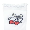 thumbnail image 3 of Limited Too Girls 6-Pack Lettuce Edge Quarter Crew Sock, 3 of 5