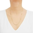 thumbnail image 4 of Figaro Chain Necklace in 14K Gold, 4 of 8