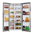 thumbnail image 5 of Hamilton Beach 20.6 Cu. Ft. Side-By-Side Refrigerator, Platinum, 5 of 7