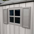 thumbnail image 17 of Lifetime 15' x 8' Rough Cut Outdoor Storage Shed Dual Entry, 17 of 26