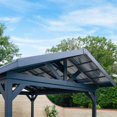 thumbnail image 3 of Range Steel Gazebo with Front Gable Overhang & PowerPort, 3 of 13