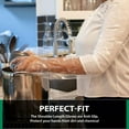 thumbnail image 6 of Kleen Chef Clear Disposable Shoulder Length HDPE Gloves, 35.5" 200 ct., 6 of 7