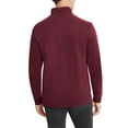 thumbnail image 2 of Lands' End Men's Rib Quarter Zip Pullover, 2 of 5