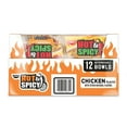 thumbnail image 2 of Nissin Hot and Spicy Ramen Noodle Soup Bowl, Chicken Flavor, 3.32 oz., 12 pk., 2 of 3