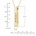 thumbnail image 6 of Pendant Cutout Necklace in 14K Gold, 6 of 6
