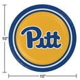 thumbnail image 2 of Collegiate Round Paper Plates, 10", 85 ct., Choose Your Team, 2 of 6