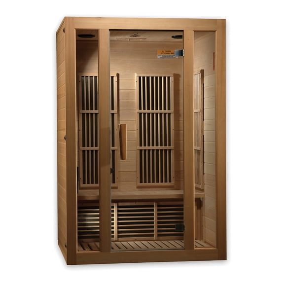Maxxus Infrared 2-Person Sauna Red Light with 6 Carbon Heaters