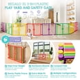 thumbnail image 5 of Regalo 8-Panel Super Wide 2-in-1 Baby Gate and Play Yard, 5 of 9