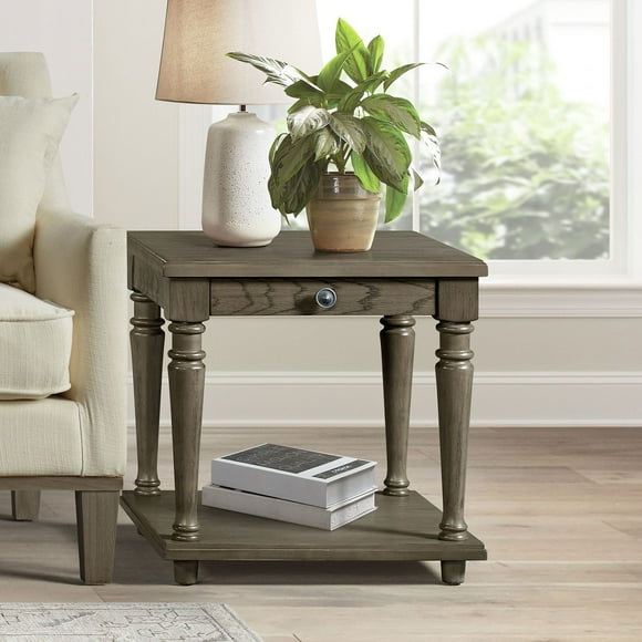 Society Den Royale End Table with USB
