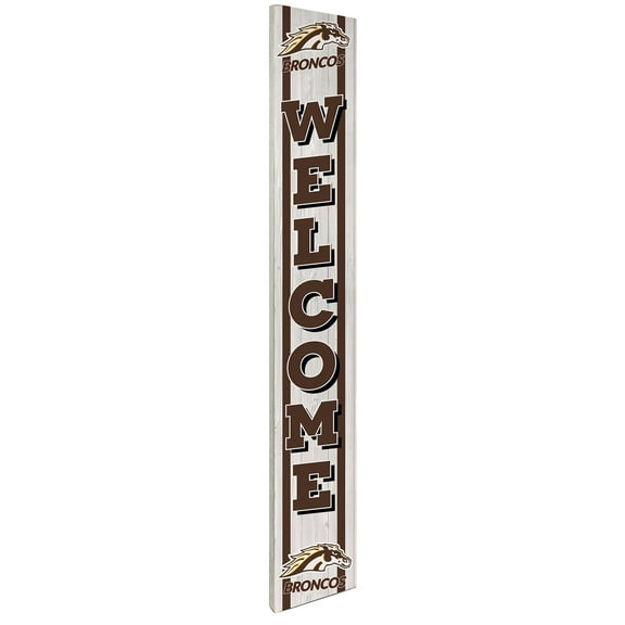NCAA 8" x 60" Reversible Porch Greeter Sign