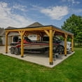 thumbnail image 1 of Backyard Discovery 20' x 20' Kingsport Cedar Carport/Gazebo, 1 of 14