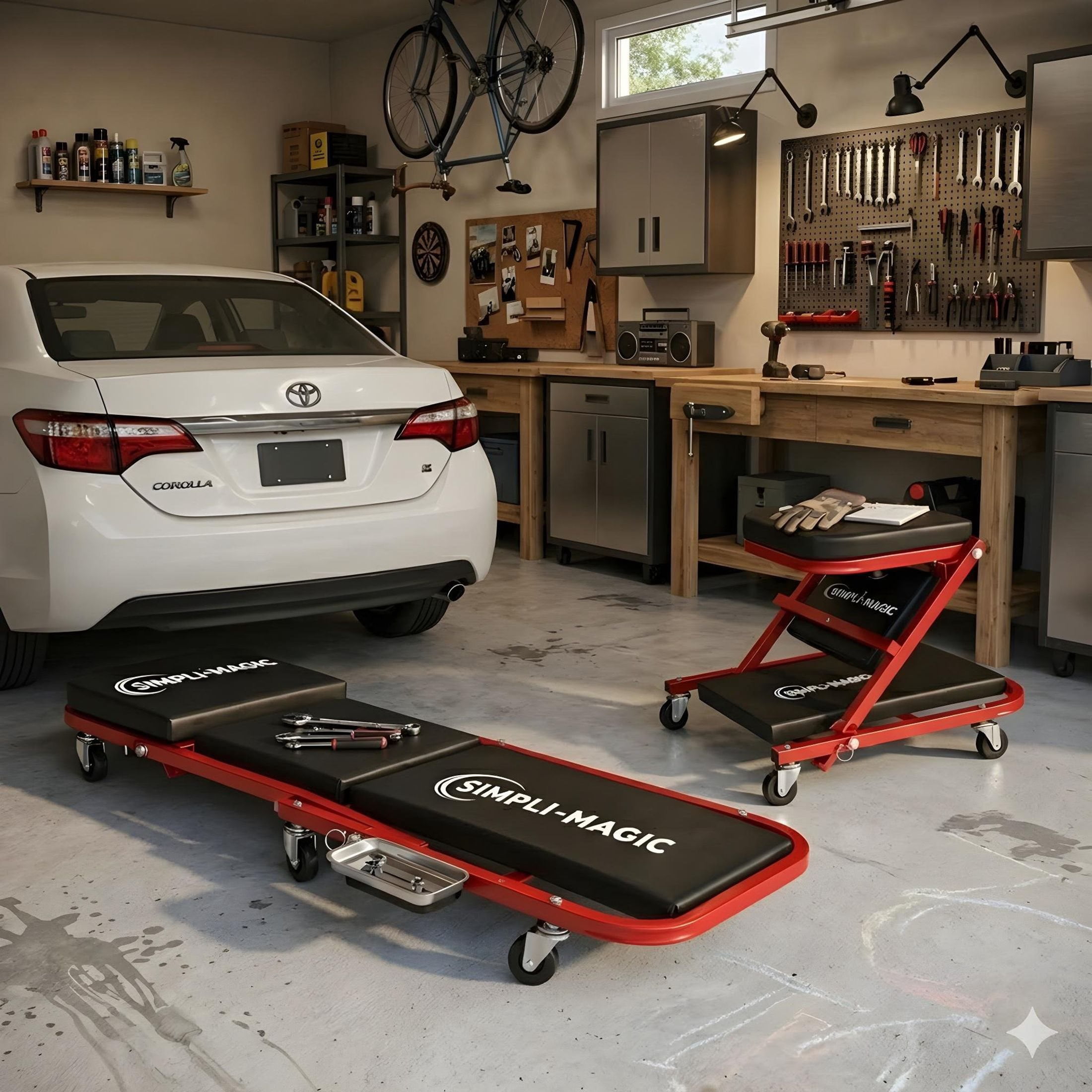Simpli-Magic Multi Purpose Foldable 2-in-1 Rolling Garage Simpli-Magic Multi Purpose Foldable 2-in-1 Rolling Garage