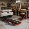 thumbnail image 7 of Simpli-Magic Multi Purpose Foldable 2-in-1 Rolling Garage & Mechanic Creeper Seat and Work Stool, 7 of 8