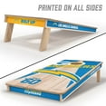 thumbnail image 2 of YouTheFan Los Angeles Chargers 2'x4' Cornhole Board Set, 2 of 6