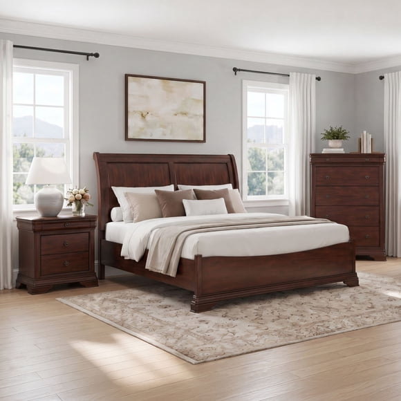 Society Den Stark Bedroom Set, Assorted Sets