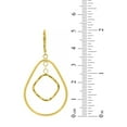 thumbnail image 5 of Teardrop Dangle Earrings in 14K Italian Gold, 5 of 6