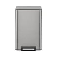 thumbnail image 1 of Simpli-Magic Infinity Edge 50 Liter / 13.2 Gallon Rectangular Step Trash Can, Hands-Free Soft-Close Lid, Premium Fingerprint-Resistant Finish for Kitchen and Recycling, Choose Color, 1 of 6