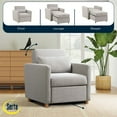 thumbnail image 3 of Serta Connor Twin Size Convertible Chair, 3 of 11