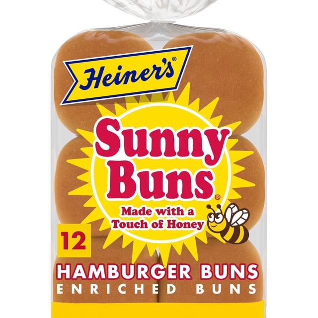 Heiner's Seeded Hamburger Buns 12 ct.