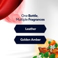 thumbnail image 4 of Glade CustomScent PlugIns Scented Oils, Leather and Golden Amber, 1 Warmer + 5 Refills. Total 3.35 fl. oz./99 ml., 4 of 7