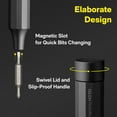 thumbnail image 5 of HOTO 24-in-1 Precision Manual Screwdriver Tool, Magnetic,  EDC Pen Screwdriver for Eyeglasses, Electronics, Watches, Phones, Laptops, Cameras, Assorted Colors, 5 of 8