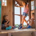 thumbnail image 5 of Backyard Discovery Skyfort II  Cedar Swing Set/PlaySet, 5 of 12