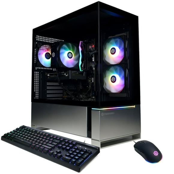 CyberPowerPC Gamer Master GMAI4000CPGV2 w/ AMD Ryzen 7 8700F 4.1GHz CPU | 16GB DDR5 | NVIDIA GeForce RTX 5060 8GB|1TB PCIe 4.0 NVMe SSD | WiFi/BT & Win 11 Home