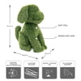 thumbnail image 8 of Select Surfaces Charlie The Dog 27'' Artificial Turf Topiary, 8 of 10