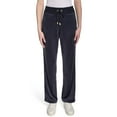 thumbnail image 1 of Halston Women's Velour Ribbed Pant, 1 of 7