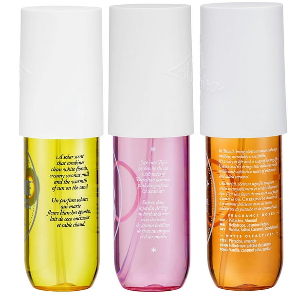3本セットSOL DE JANEIRO 59 68リオ ラディアンス 90ml Sol De Janeiro Perfume Mist Variety Pack, 3 oz., 3 pk. - Samsclub.com