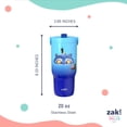 thumbnail image 5 of Zak Designs KPop 20oz Stainless Steel Sutton Flex Grip Siply Tumbler Set, 2-Pack, 5 of 7