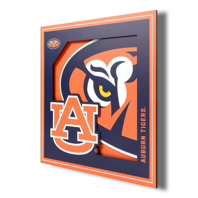 YouTheFan NCAA 3D Logo Series Wall Art - 12x12