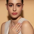 thumbnail image 6 of Lab Created Oval Cut Diamond Ring, 6 of 8