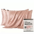 thumbnail image 1 of NIGHT Luxe Care 2-Pack 600 Thread Count 100% Silk Pillowcases, 1 of 9