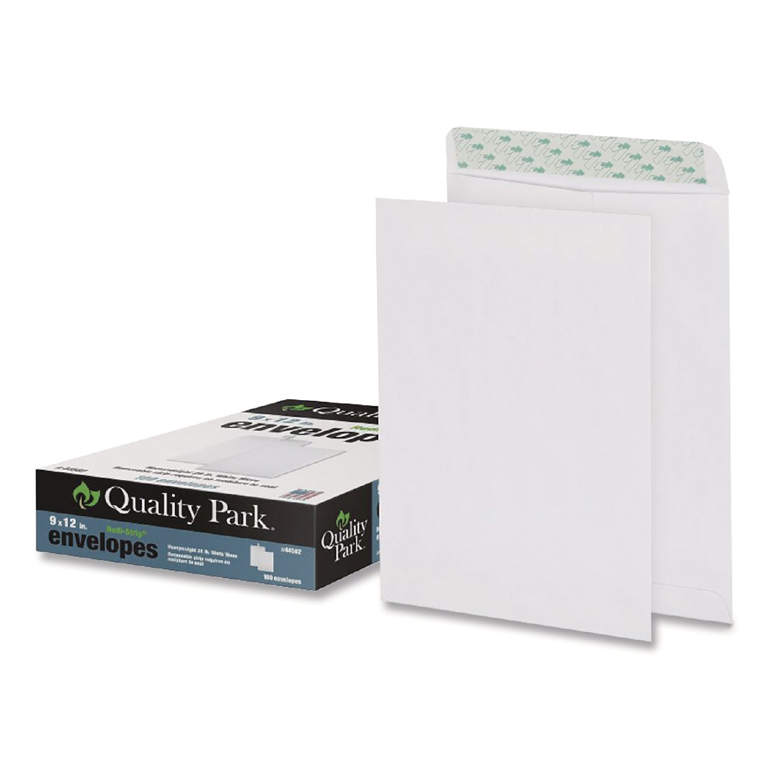 Redi Strip Catalog Envelope, 9 X 12, White, 100/box