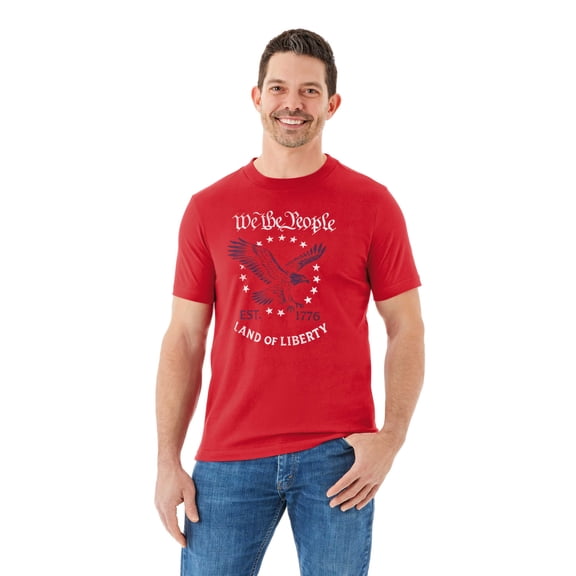 Member's Mark Adult USA Graphic Short Sleeve T-Shirt