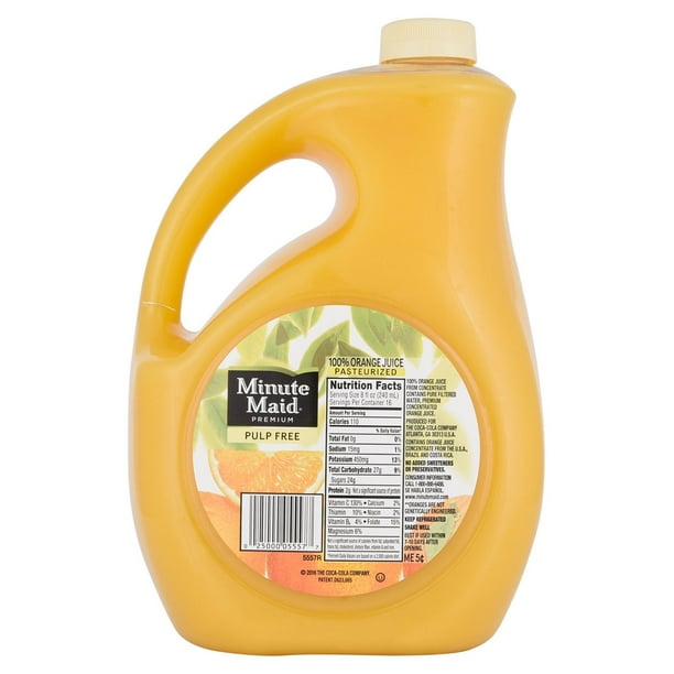 Minute Maid Orange Juice Pulp Free (1