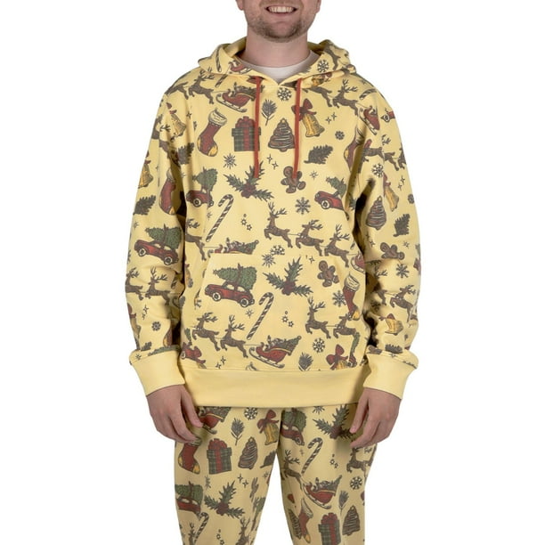 Dec. 25th Men's Holiday Fleece 2-Piece Hoodie & Jogger Set