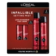 thumbnail image 1 of L'Oreal Paris Infallible Setting Spray XL + Regular Set, 1 of 7