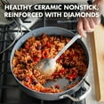 thumbnail image 2 of GreenPan Valencia Pro 4.5-Quart Ceramic Nonstick Saute Pan with Lid, 2 of 10