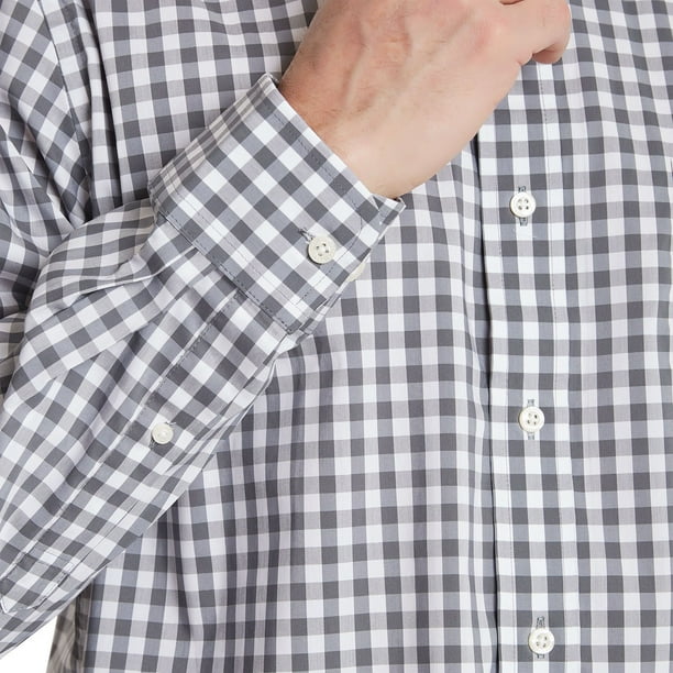 lands end performance dress shirt Men's Long Sleeve Performance Twill Shirt