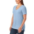 thumbnail image 2 of Member's Mark Women's Short Sleeve V-Neck Tee, 2 of 4