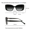 thumbnail image 2 of Lucky Brand SLBD212 Square Women's Sport Sunglasses, 2 of 4
