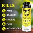 thumbnail image 7 of Raid® 3 Pack: Raid® Ant & Roach Killer 26 Outdoor Fresh 17.5oz, Raid® Wasp & Hornet Killer 33 17.5oz, Raid ® Multi Insect Killer 7 15oz, 7 of 8