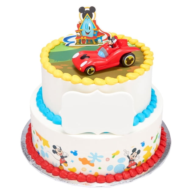 Mickey Mouse Two-Tier Cake