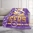 thumbnail image 2 of Logo Brands LSU Tigers 60"x70" Super Plush Blanket, 2 of 7