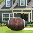 thumbnail image 2 of Logo Brands Oklahoma Sooners Pre-Lit 10'x6' Inflatable Football, 2 of 6
