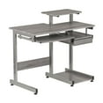 thumbnail image 3 of Techni Mobili Complete Computer Workstation Desk, Gray, 3 of 9