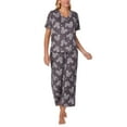 thumbnail image 1 of Character Ladies 2-Piece Short Sleeve Henley and Crop Pant PJ Set, 1 of 7